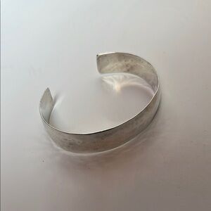 Elegant Silver Cuff Bracelet